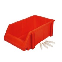 Skrzynka magazynowa czerwona UNIBOX