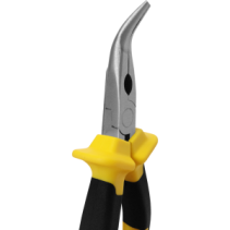 Szczypce wydłużone wygięte GROT