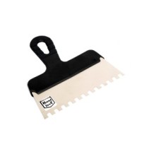 Szpachla trapezowa nierdzewna zębata