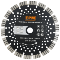 Tarcza tnąca diamentowa segmentowa TURBO