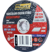 Tarcza do cięcia stali nierdzewnej GROT