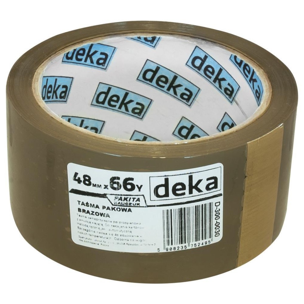 Taśma pakowa PAKITA BRĄZOWA KAUCZUK NATURALNY