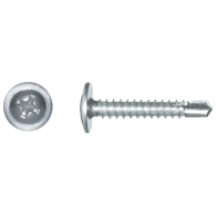 Blachowkręt samowiercący z łbem podkładkowym DIN 7504T