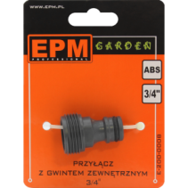 Przyłącze z gwintem zewnętrznym GARDEN