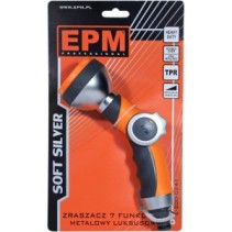 Zraszacz pistoletowy 7 funkcyjny SOFT SILVER