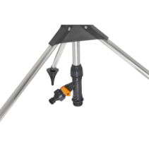 Metalowy zraszacz pulsacyjny 360° na regulowanym trójnogu GARDEN