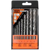 Zestaw wierteł HSS do metalu PLASTIC CASE