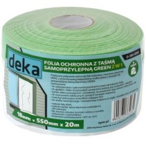 Folia ochronna z taśmą samoprzylepną GREEN 2w1