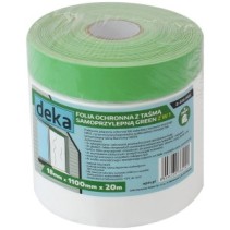 Folia ochronna z taśmą samoprzylepną GREEN 2w1