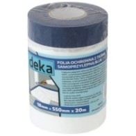 Folia ochronna z taśmą samoprzylepną BLUE 2w1