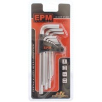 Komplet kluczy imbusowych PROFESSIONAL 9 szt.