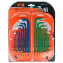 Zestaw kluczy sześciokątnych COMBO