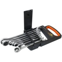 Komplet kluczy płasko – oczkowych z grzechotką PROFESSIONAL