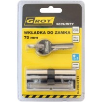 Wkładka do zamka niklowana GROT SECURITY