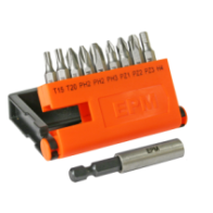 Zestaw końcówek do wkrętarki 9 szt + uchwyt magnetyczny