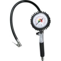 Pistolet do pompowania kół z manometrem